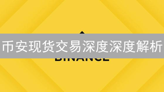 币安现货交易深度深度解析：如何避免滑点，玩转市场？