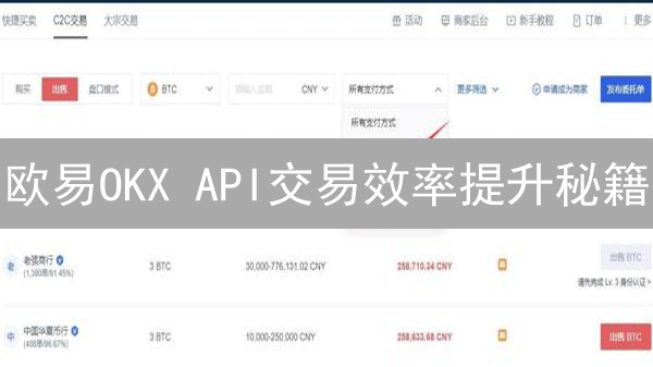 欧易OKX API交易效率提升秘籍：交易速度飙升！