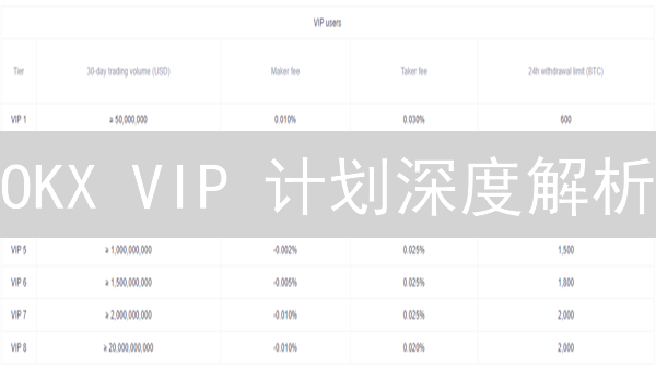 OKX VIP 计划深度解析：如何提升交易效率与盈利？
