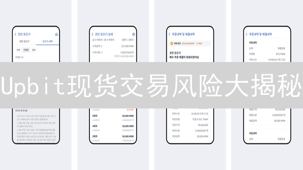 Upbit现货交易风险大揭秘：新手如何避坑？
